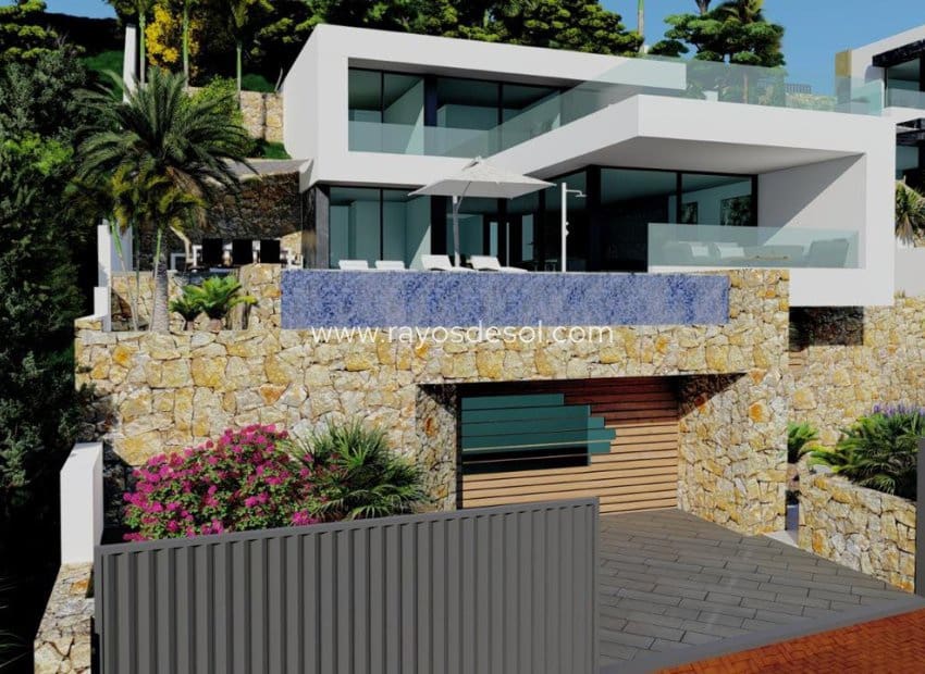 4 soveværelse Villa til salg i Calpe / Calp med swimmingpool - € 1.550.000 (Ref: 8543816)