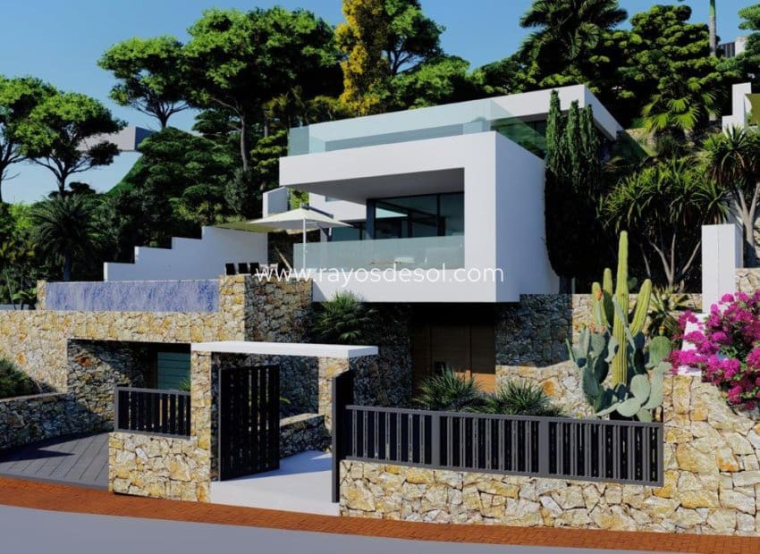4 soveværelse Villa til salg i Calpe / Calp med swimmingpool - € 1.550.000 (Ref: 8543816)