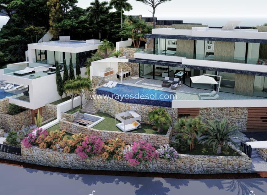 4 soveværelse Villa til salg i Calpe / Calp med swimmingpool - € 1.550.000 (Ref: 8543816)