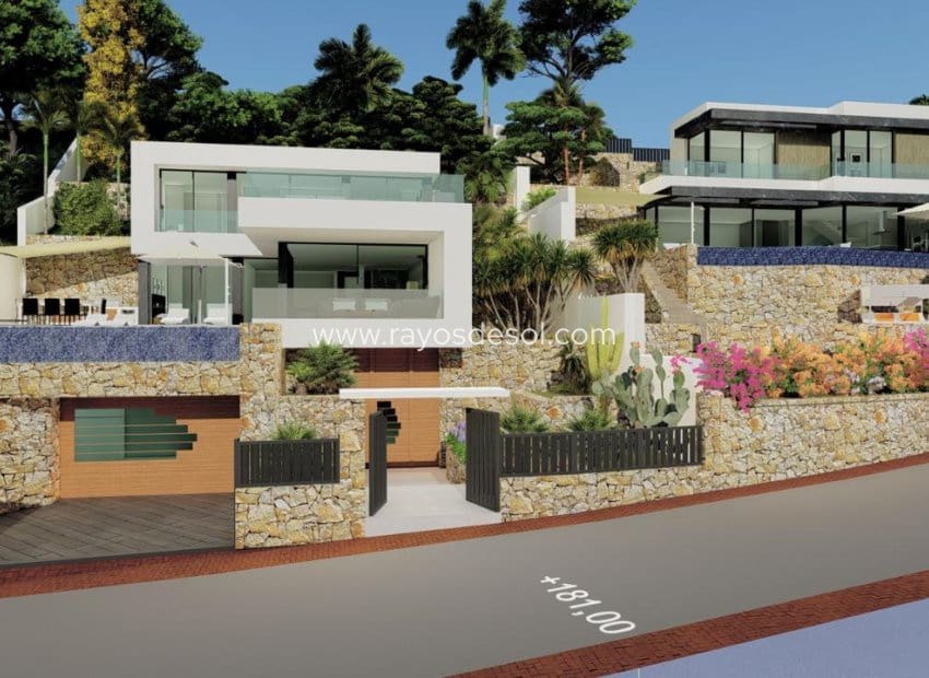 4 soveværelse Villa til salg i Calpe / Calp med swimmingpool - € 1.550.000 (Ref: 8543816)