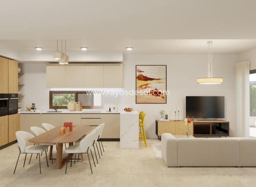 3 soveværelse Villa til salg i Algorfa med swimmingpool - € 535.000 (Ref: 8543829)