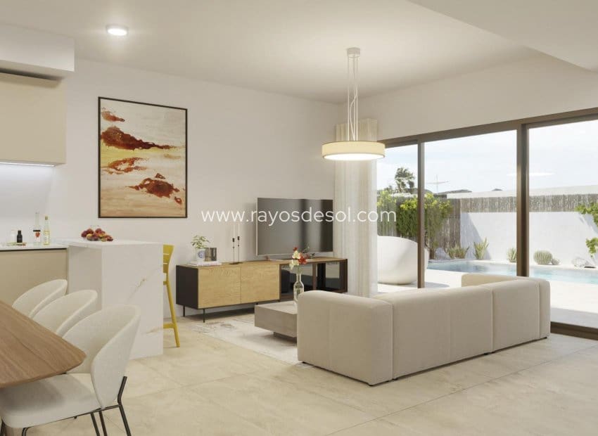 3 soveværelse Villa til salg i Algorfa med swimmingpool - € 535.000 (Ref: 8543829)