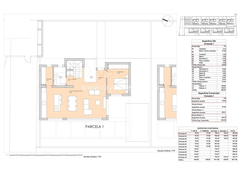 3 soveværelse Villa til salg i Finestrat med swimmingpool - € 630.000 (Ref: 8543832)