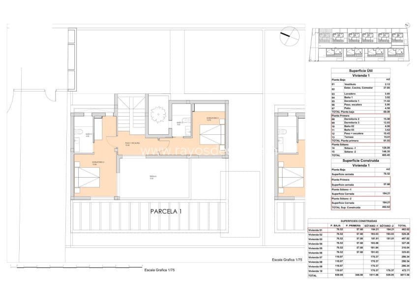 3 soveværelse Villa til salg i Finestrat med swimmingpool - € 630.000 (Ref: 8543832)