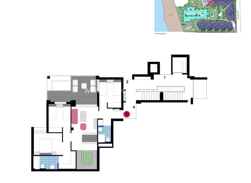 3 slaapkamer Appartement te koop in Denia met zwembad - € 475.000 (Ref: 8543846)