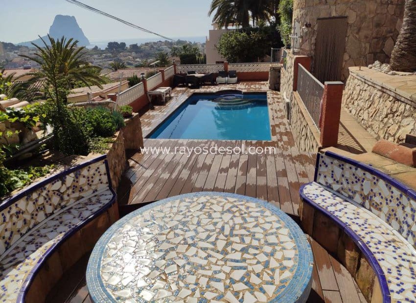 6 soveværelse Villa til salg i Calpe / Calp med swimmingpool - € 845.000 (Ref: 8543977)
