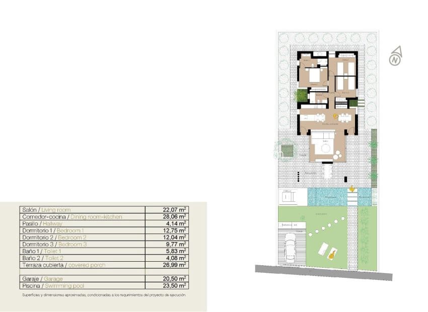 3 soveværelse Villa til salg i San Fulgencio med swimmingpool - € 660.000 (Ref: 8544007)