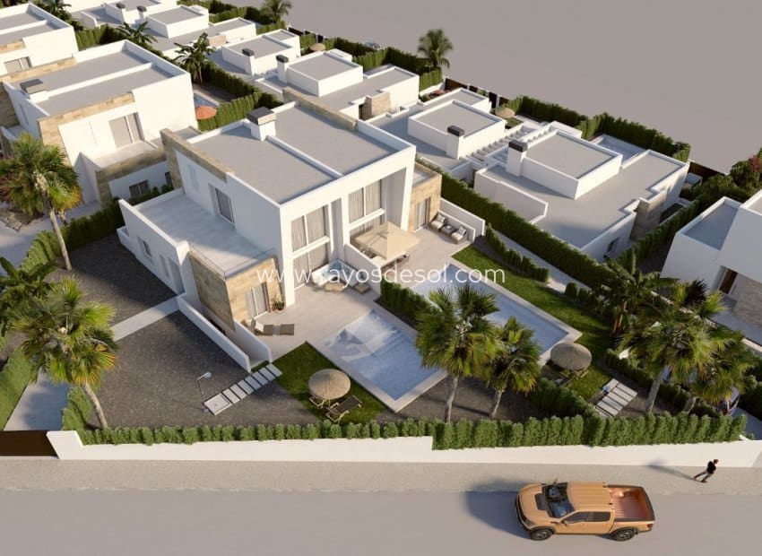 3 soveværelse Villa til salg i Algorfa med swimmingpool - € 495.000 (Ref: 8544009)