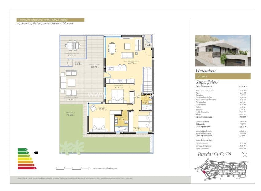 3 bedroom Villa for sale in Polop with pool - € 470,000 (Ref: 8544016)