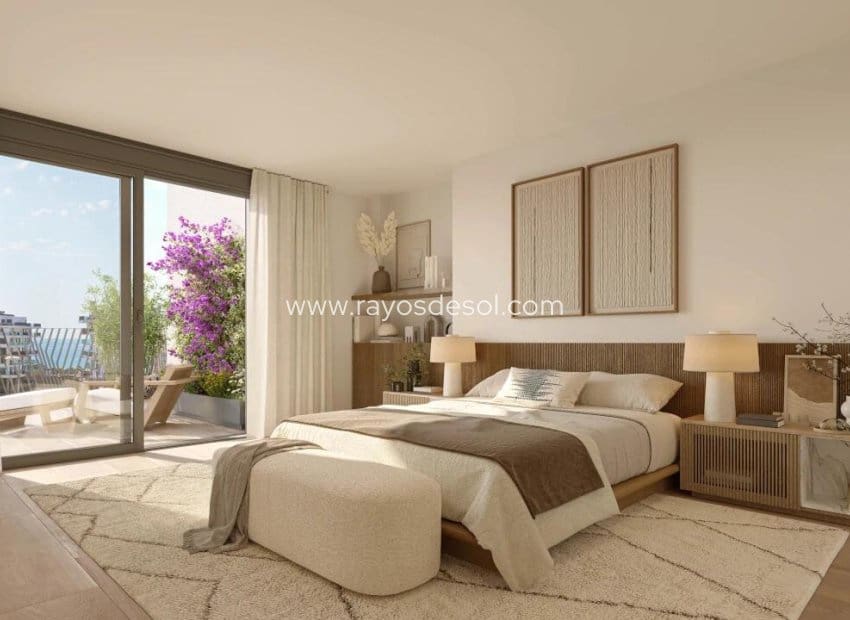 2 soveværelse Lejlighed til salg i La Villajoyosa / Vila Joiosa med swimmingpool - € 445.000 (Ref: 8544036)