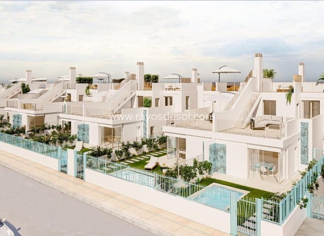 3 quarto Moradia para venda em Las Lomas de Rame - Bahía Bella, Los Alcázares com piscina - 467 000 € (Ref: 8609179)
