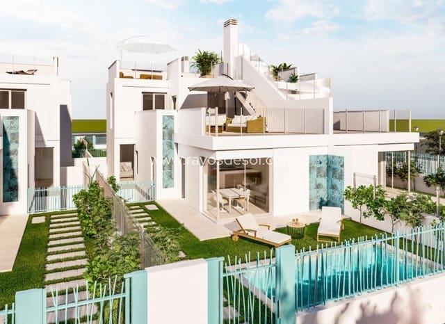 3 quarto Moradia para venda em Las Lomas de Rame - Bahía Bella, Los Alcázares com piscina - 467 000 € (Ref: 8609179)