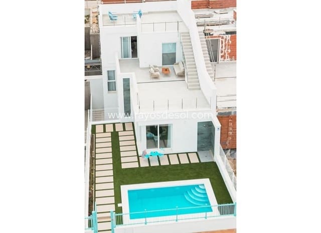 3 quarto Moradia para venda em Las Lomas de Rame - Bahía Bella, Los Alcázares com piscina - 467 000 € (Ref: 8609179)