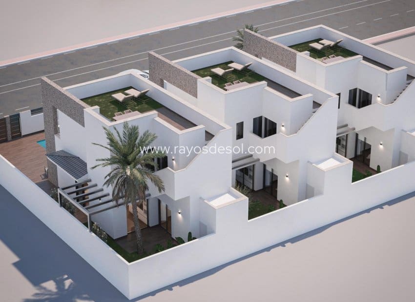 3 bedroom Villa for sale in San Pedro del Pinatar with pool - € 479,900 (Ref: 8613004)