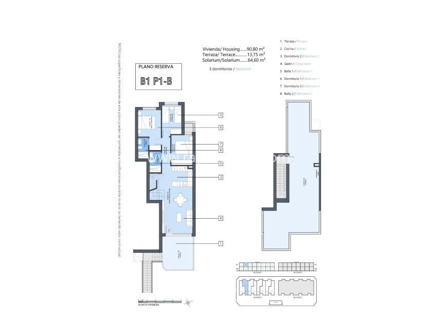3 soverom Leilighet til salgs i Dolores med svømmebasseng - € 309 900 (Ref: 8628265)