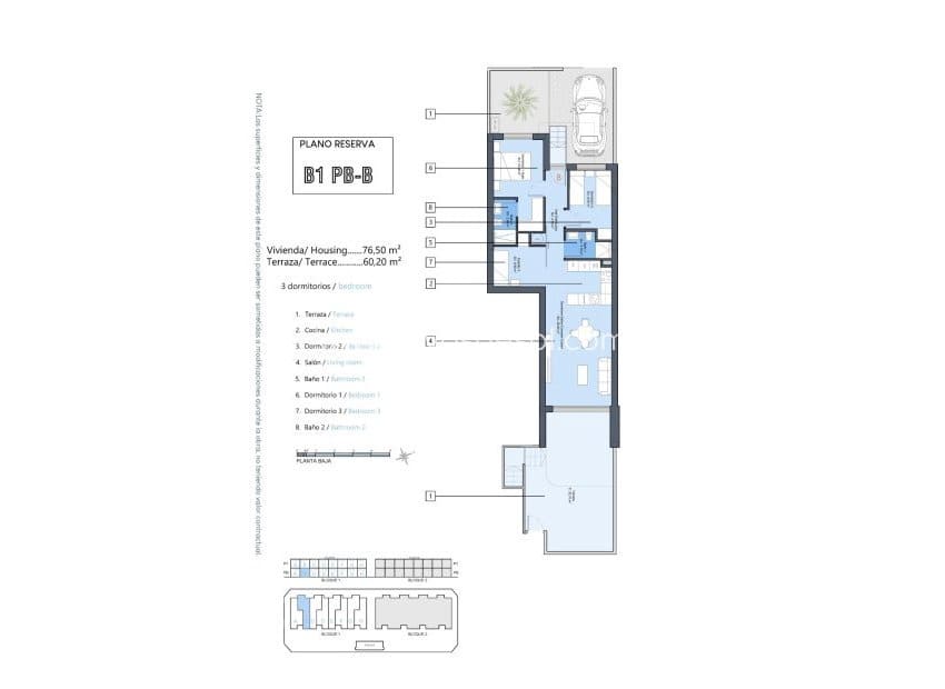 3 makuuhuone Huoneisto myytävänä paikassa Dolores mukana uima-altaan - 279 900 € (Ref: 8628266)