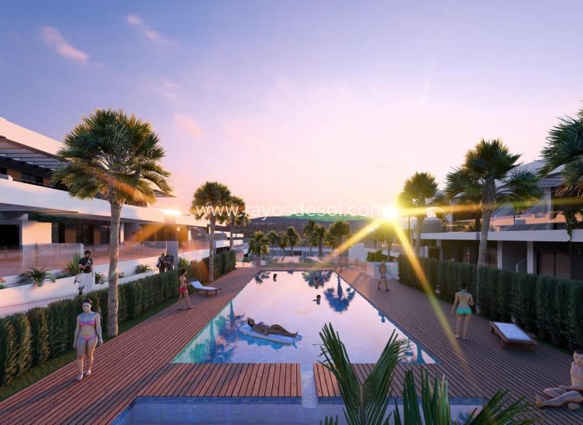 2 soveværelse Lejlighed til salg i Algorfa med swimmingpool - € 261.000 (Ref: 8634984)