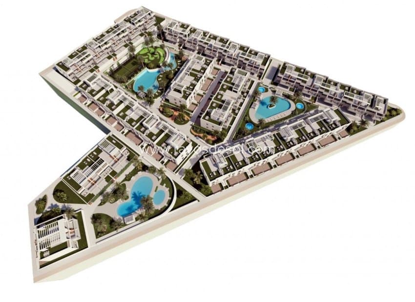 2 soveværelse Lejlighed til salg i Los Balcones med swimmingpool - € 329.900 (Ref: 8634987)