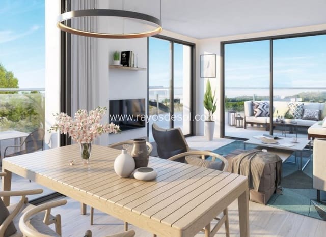 3 chambre Appartement à vendre à Playa Flamenca, Orihuela avec piscine - 395 000 € (Ref: 8646140)