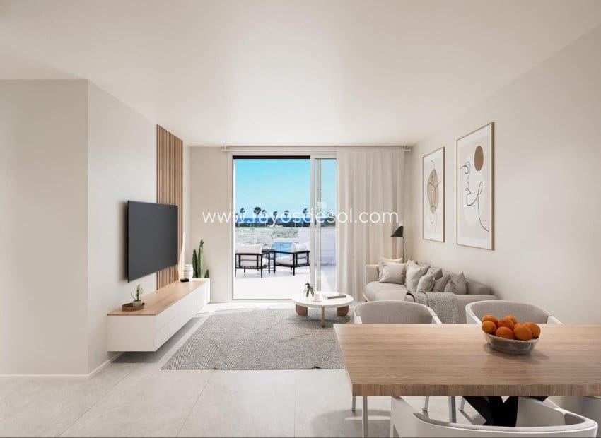 2 soveværelse Lejlighed til salg i El Mojon med swimmingpool - € 369.900 (Ref: 8680341)