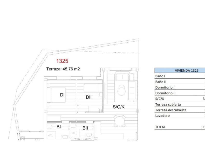 2 soveværelse Lejlighed til salg i San Miguel de Salinas med swimmingpool - € 229.900 (Ref: 8728870)