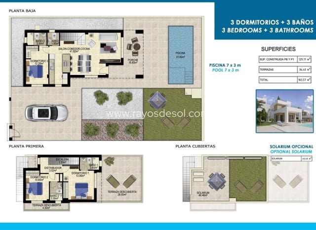 3 soverom Villa til salgs i Polop med svømmebasseng - € 598 000 (Ref: 8826535)