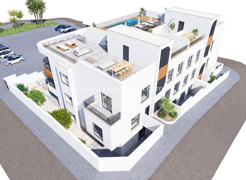 3 soveværelse Lejlighed til salg i Benijofar med swimmingpool - € 349.900 (Ref: 8879177)