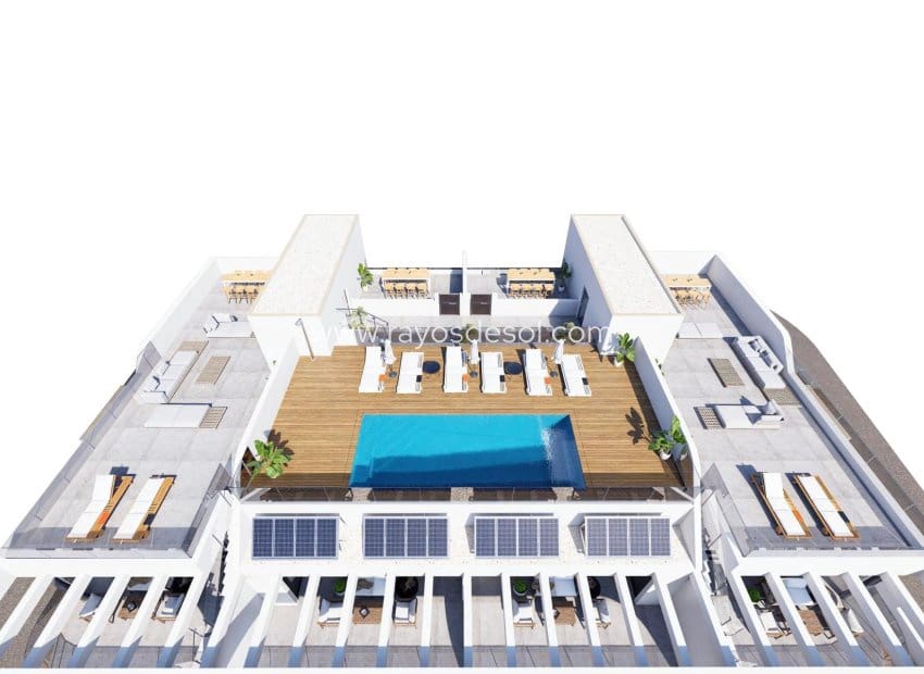 3 bedroom Penthouse for sale in Benijofar with pool - € 399,900 (Ref: 8879178)