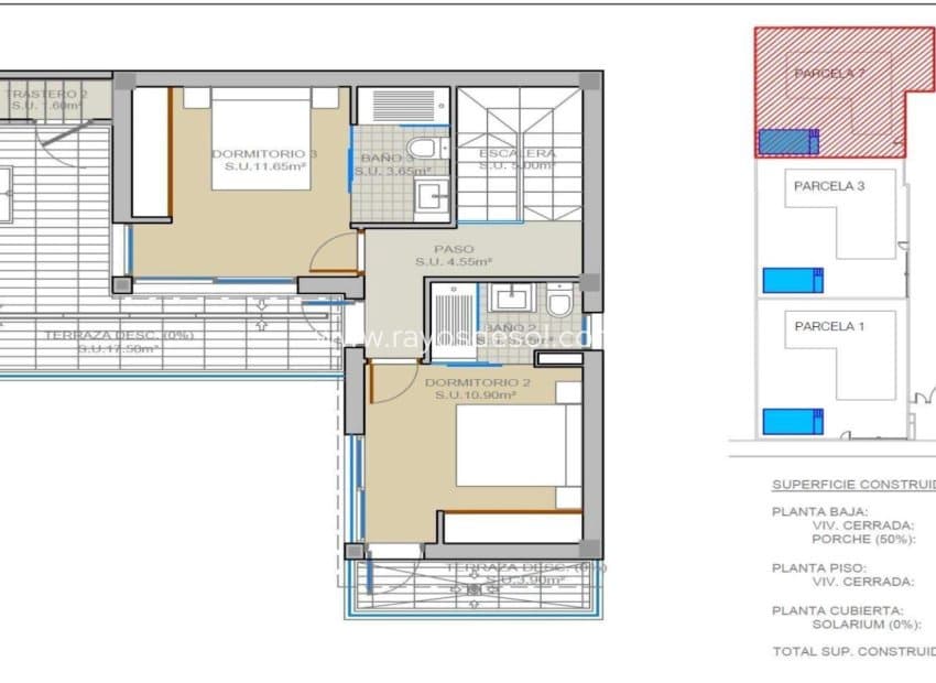 Chalet de 3 habitaciones en Ciudad Quesada en venta con piscina - 770.000 € (Ref: 8879179)