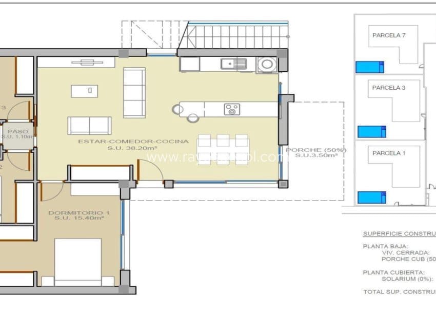 3 soveværelse Villa til salg i Ciudad Quesada med swimmingpool - € 529.000 (Ref: 8879180)