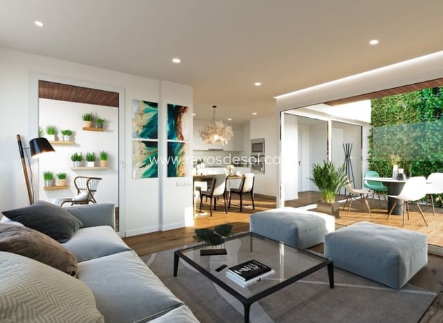 1 slaapkamer Appartement te koop in Platja Vila Joiosa - Platja de Torres, La Villajoyosa / Vila Joiosa met zwembad - € 340.000 (Ref: 8888964)