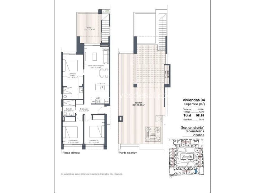 3 soveværelse Lejlighed til salg i Ciudad Quesada med swimmingpool - € 366.000 (Ref: 8893696)