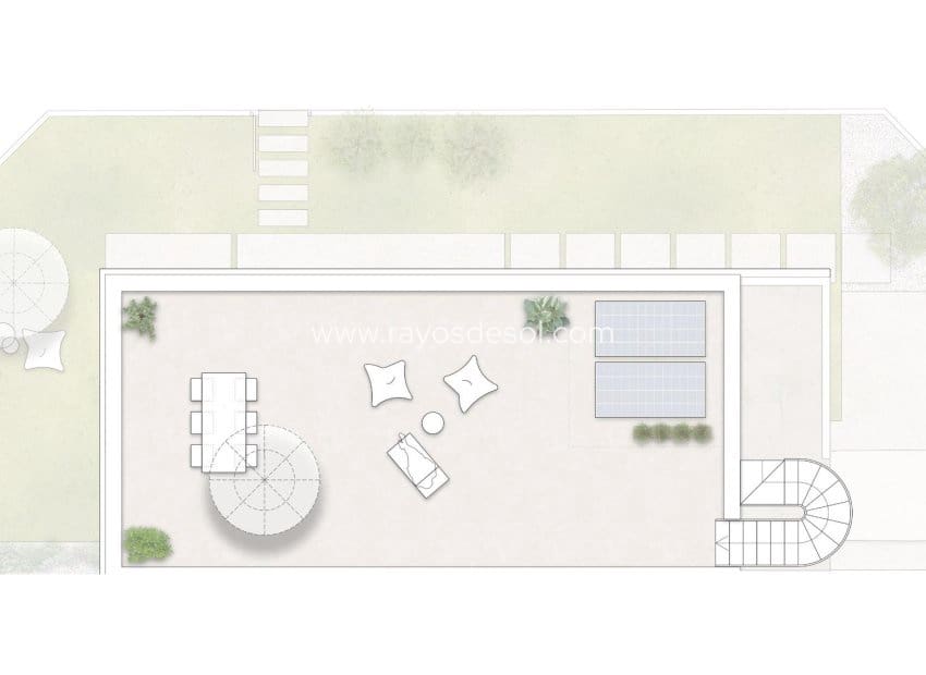 3 soveværelse Villa til salg i Pilar de la Horadada med swimmingpool - € 437.900 (Ref: 8940175)