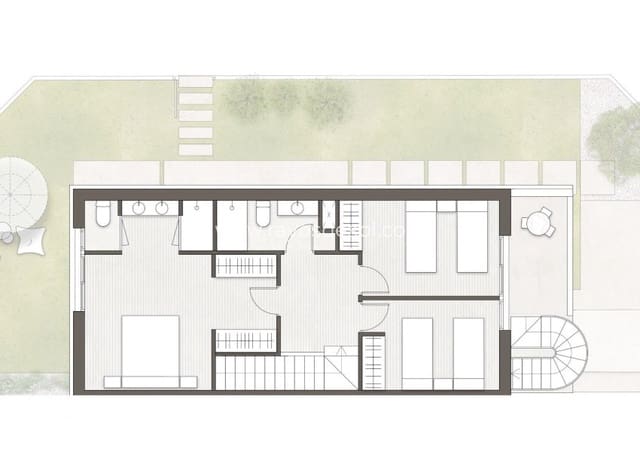 3 soveværelse Villa til salg i Pilar de la Horadada ciudad, Pilar de la Horadada med swimmingpool - € 437.900 (Ref: 8940175)