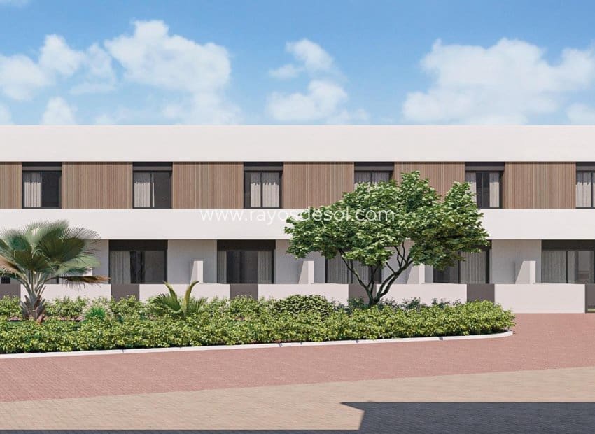 2 soveværelse Byhus til salg i Pilar de la Horadada med swimmingpool - € 299.900 (Ref: 8940177)