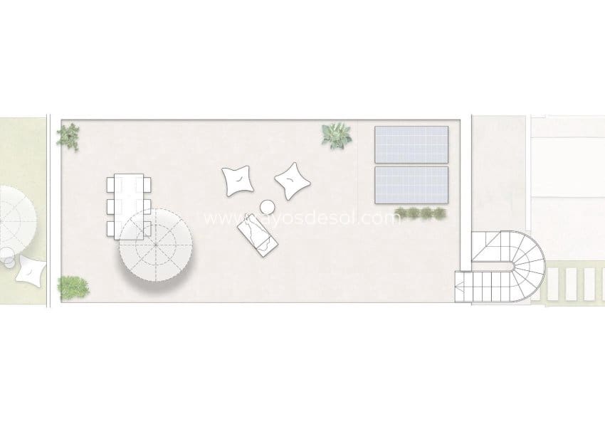 3 bedroom Townhouse for sale in Pilar de la Horadada with pool - € 339,900 (Ref: 8940178)