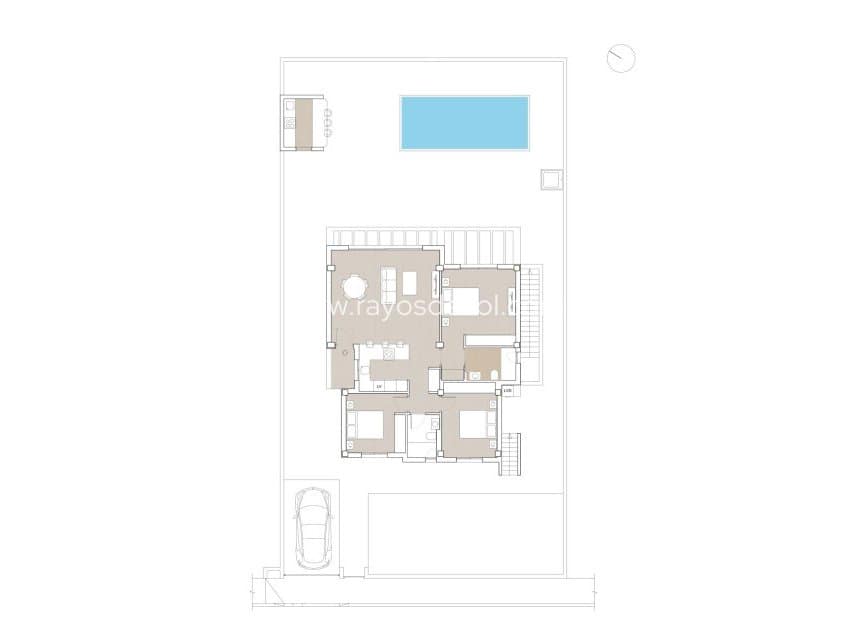 5 makuuhuone Huvila myytävänä paikassa Polop - 568 000 € (Ref: 8949247)
