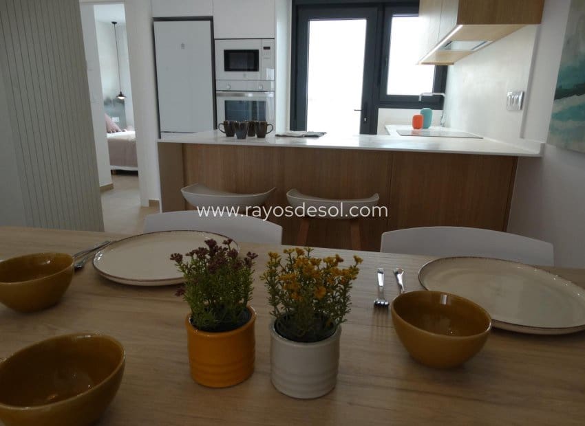 3 sypialnia Apartament na sprzedaż w Pilar de la Horadada z basenem - 295 000 € (Ref: 8973807)
