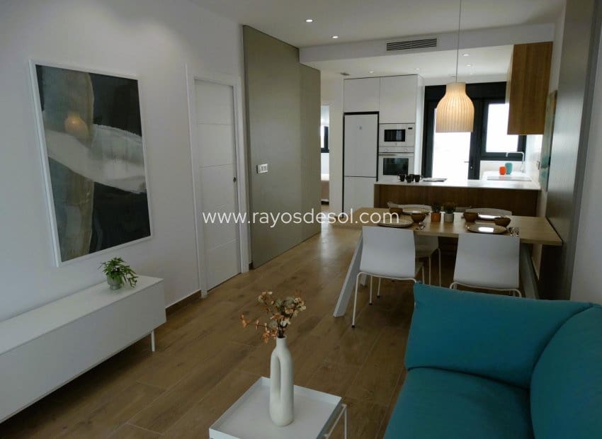 3 sypialnia Apartament na sprzedaż w Pilar de la Horadada z basenem - 295 000 € (Ref: 8973807)