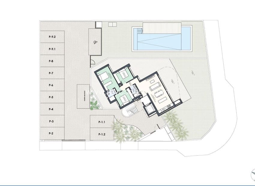 3 soveværelse Lejlighed til salg i Guardamar del Segura med swimmingpool - € 345.000 (Ref: 8981236)