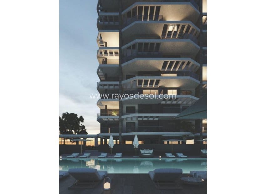 3 soveværelse Lejlighed til salg i Calpe / Calp med swimmingpool - € 600.000 (Ref: 8997309)