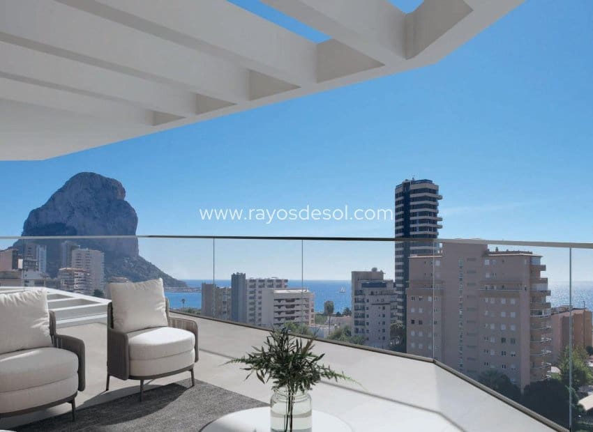 3 soveværelse Lejlighed til salg i Calpe / Calp med swimmingpool - € 600.000 (Ref: 8997309)