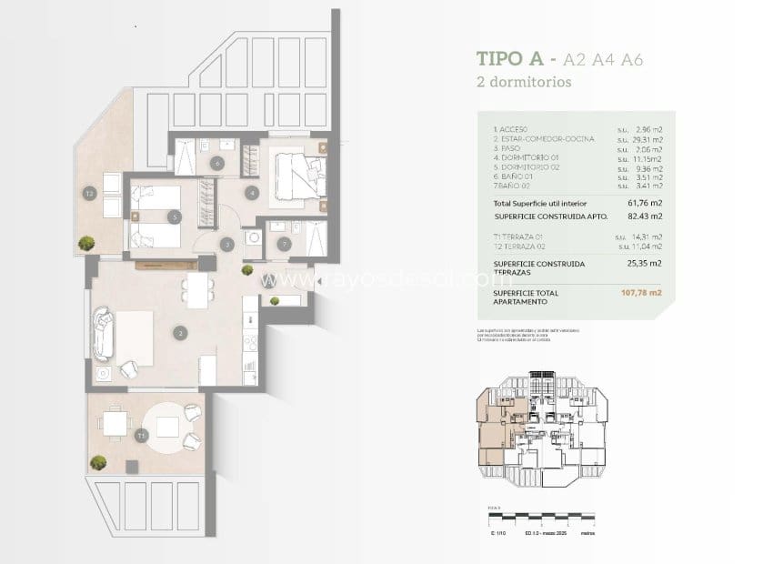 2 soveværelse Lejlighed til salg i Calpe / Calp med swimmingpool - € 430.000 (Ref: 8997311)