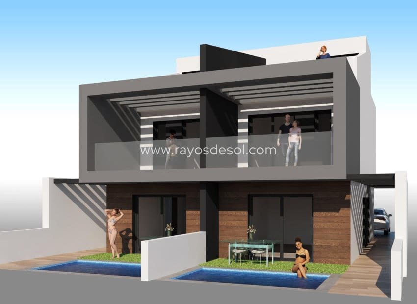 3 slaapkamer Villa te koop in Santiago de la Ribera met zwembad - € 400.000 (Ref: 9019432)