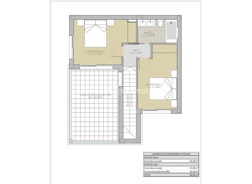 3 soveværelse Villa til salg i Vistabella med swimmingpool - € 379.900 (Ref: 9025237)