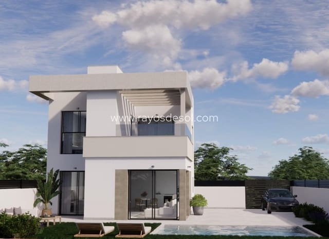 3 makuuhuone Huvila myytävänä paikassa Vistabella, Orihuela mukana uima-altaan - 355 900 € (Ref: 9025238)