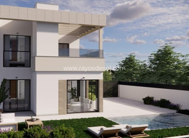 Chalet de 3 habitaciones en Vistabella, Orihuela en venta con piscina - 355.900 € (Ref: 9025238)