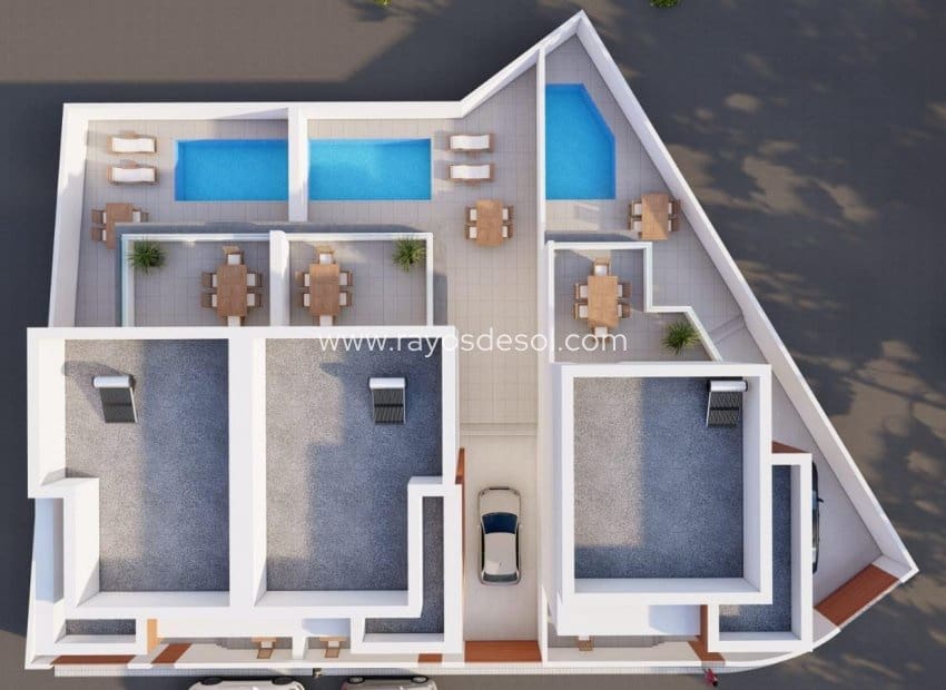 3 soveværelse Villa til salg i Daya Nueva med swimmingpool - € 359.900 (Ref: 9041267)