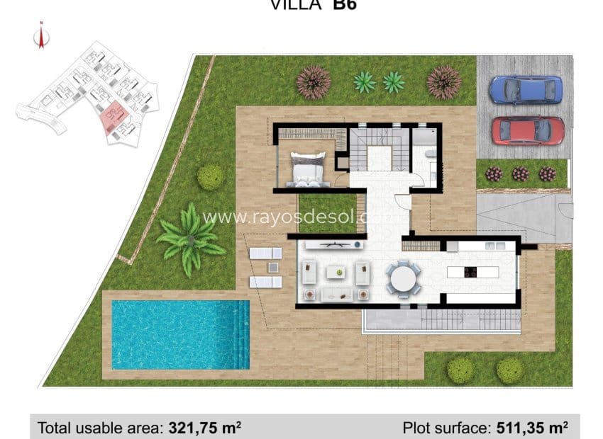 4 soveværelse Villa til salg i La Nucia med swimmingpool - € 1.150.000 (Ref: 9041270)