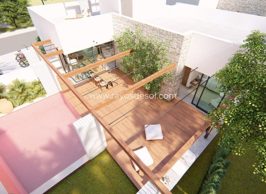 2 sypialnia Willa na sprzedaż w Roldan z basenem - 389 000 € (Ref: 9076419)